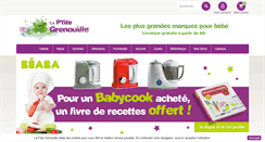 Desktop Screenshot of laptitegrenouille.fr